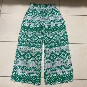 wide leg hippie pants